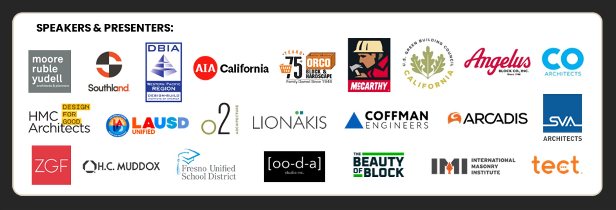 Speakers and Presenters - CMSE 2026